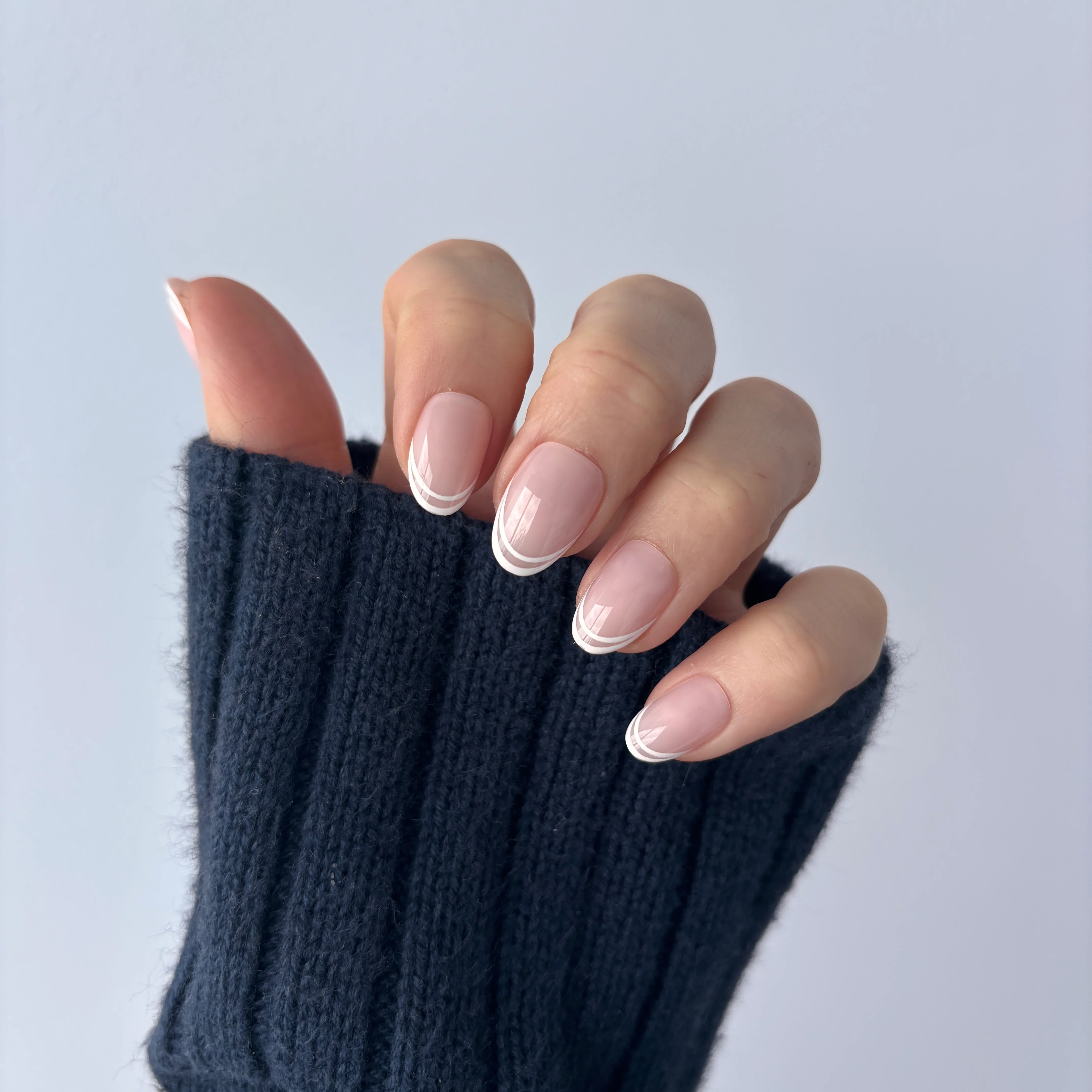 fine line (short oval)